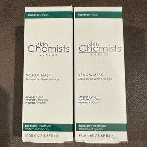 2 pack Skin Chemists London Venom Mask Wrinkle Killer Sealed Boxes See Pics